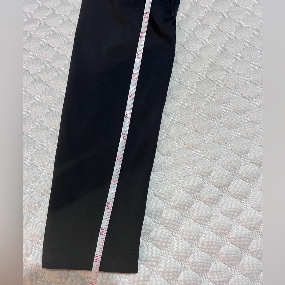 Savage X Fenty Black Leggings with Pink Trim - Picture 4 of 7